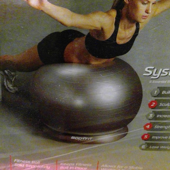 Body fit fitness ball and stability ring - Picture 2 of 9